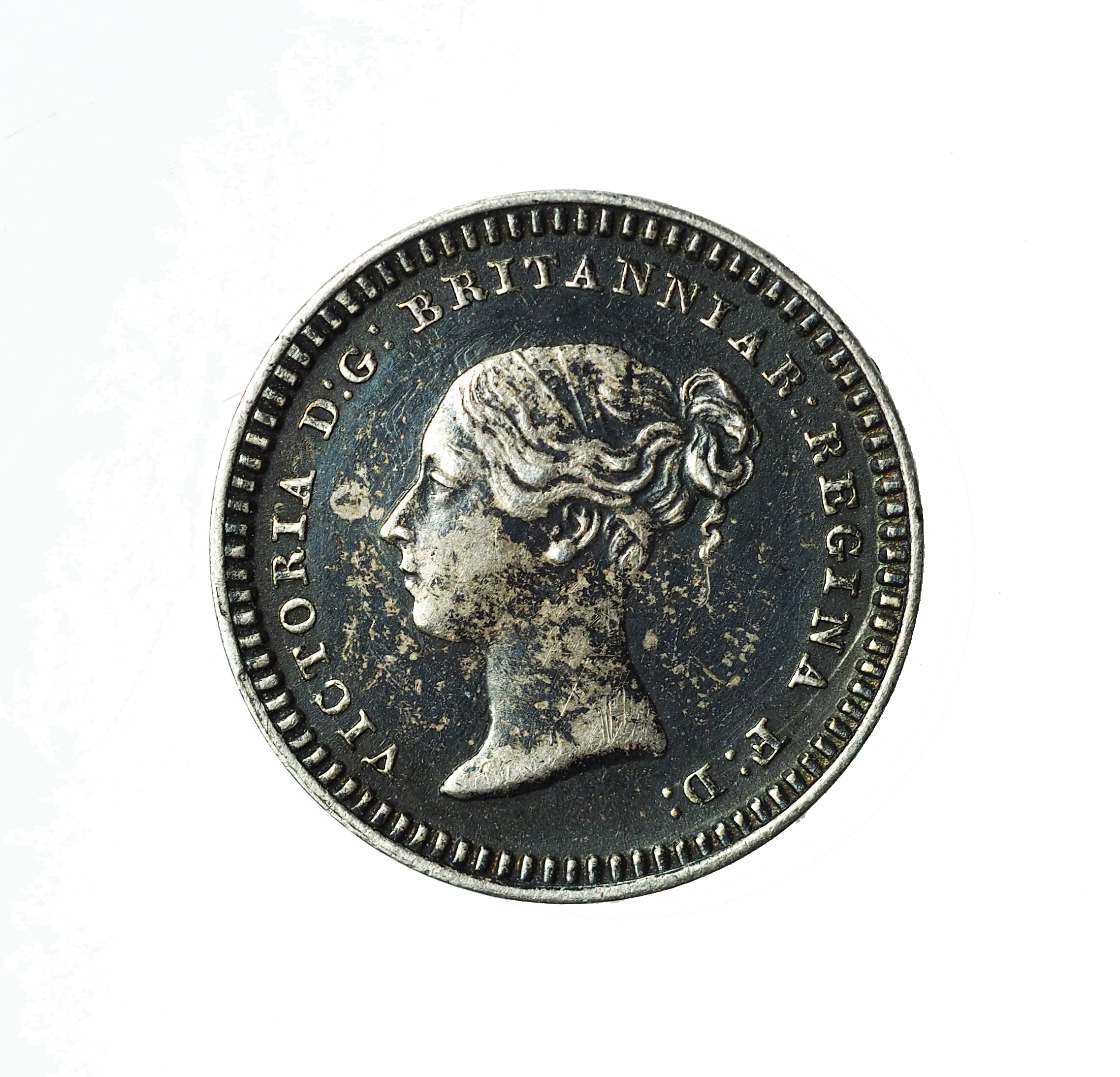 Grande-Bretagne, Victoria, 1 1/2 Pence moundy, 1839, Argent, SUP, KM728