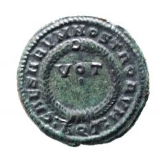 Constantinus II (337-340), Follis, Aquileia, CAESARVM NOSTRORVM RIC94