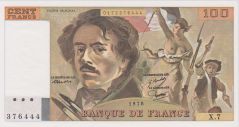 France, 100 Francs Delacroix, 1978, NEUF, Fayette 69.1d