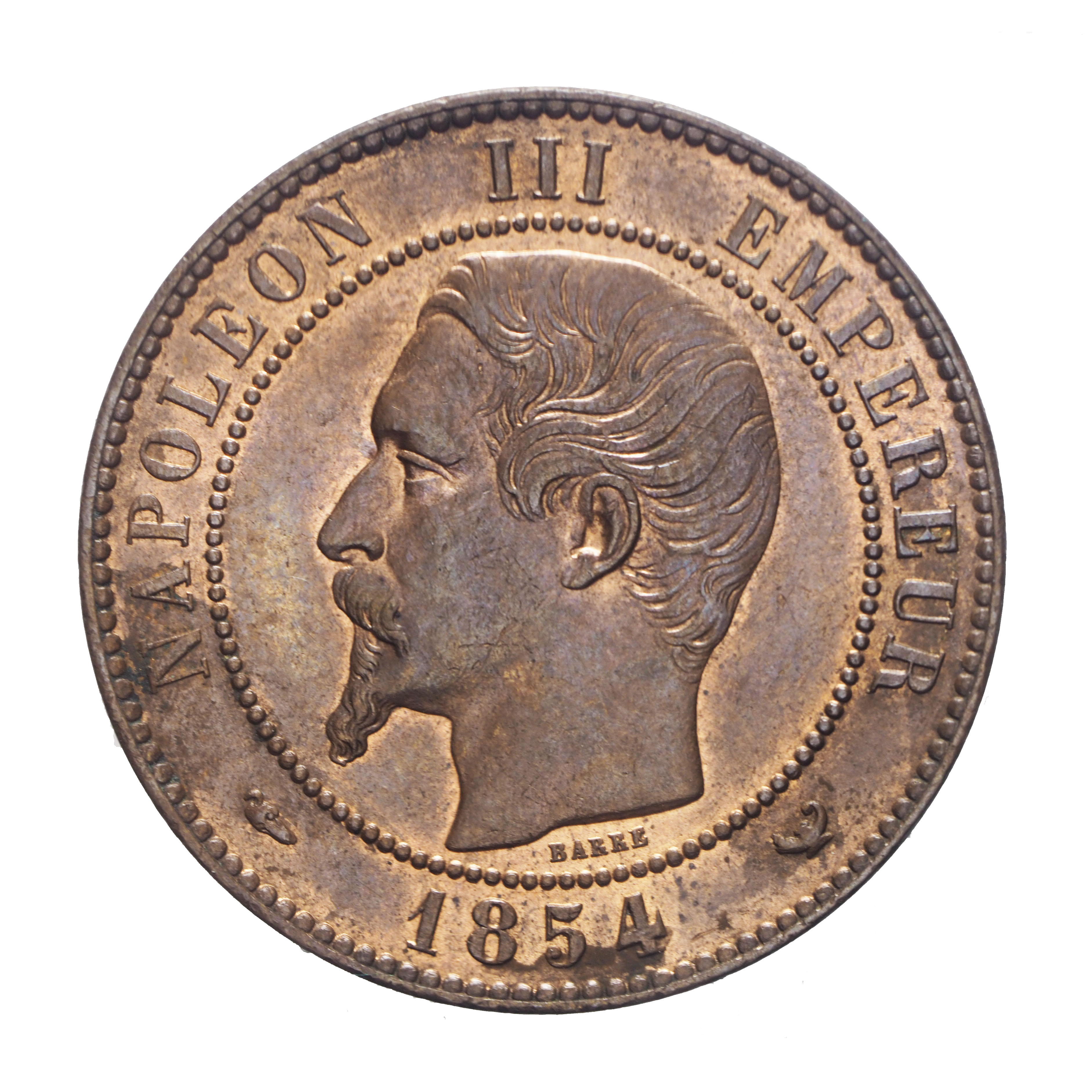 Valeur Piece 10 Centimes Napoléon 3 1854