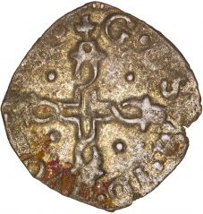 Navarre-Béarn, Henri III et Marguerite, Liard, Morlaas, TTB+, Vachette